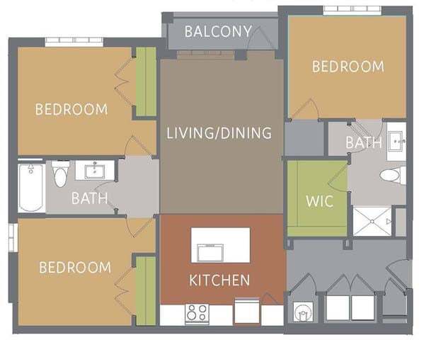 Evergreen 2210 floor plan