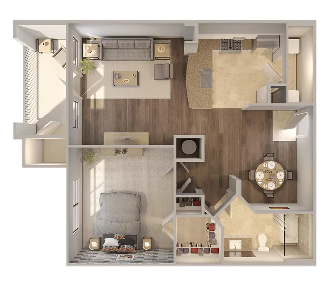 Luxe 04103 floor plan