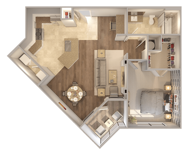 Unit 05404 floor plan