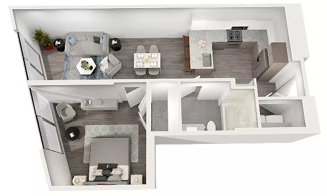 Unit 2303 2303 floor plan