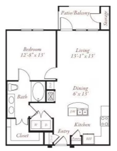 A2 05-5111 floor plan