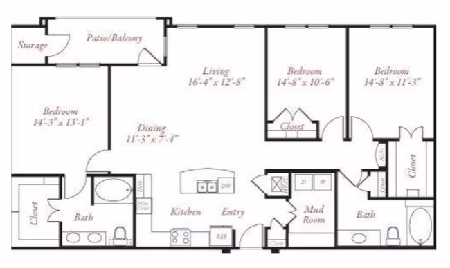 C1 03-0322 floor plan