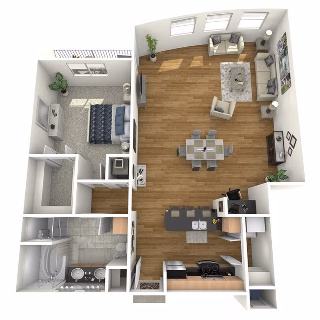 Unit 242 floor plan
