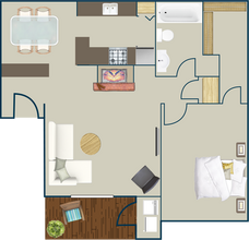 Unit 1214 1214 floor plan