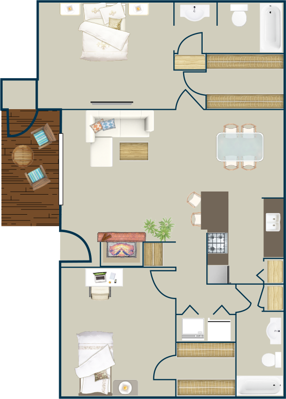 Unit 316 316 floor plan
