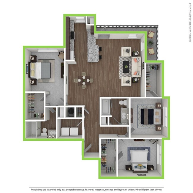 Unit 7301 7301 floor plan