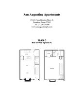C floor plan