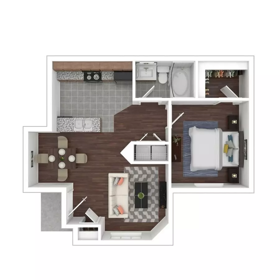 Unit 1122 1122 floor plan