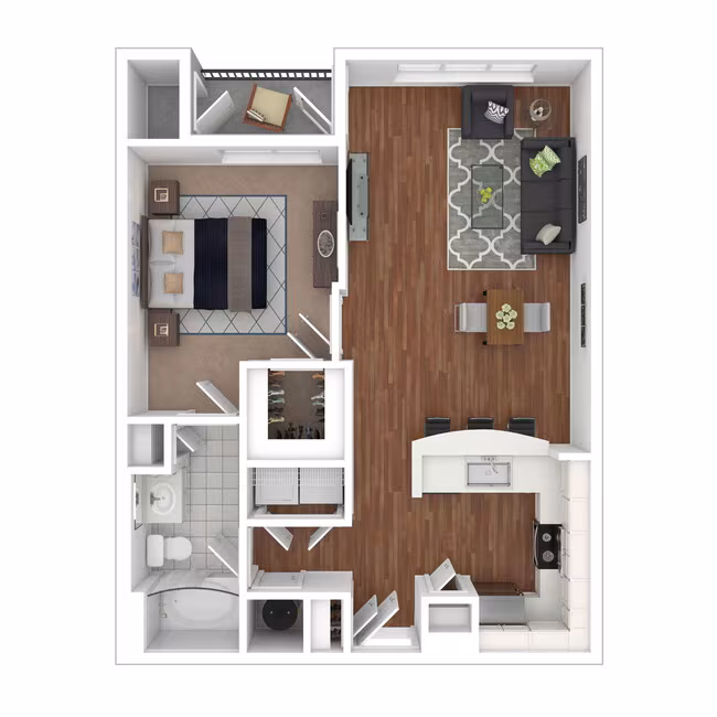 A1 2307 floor plan