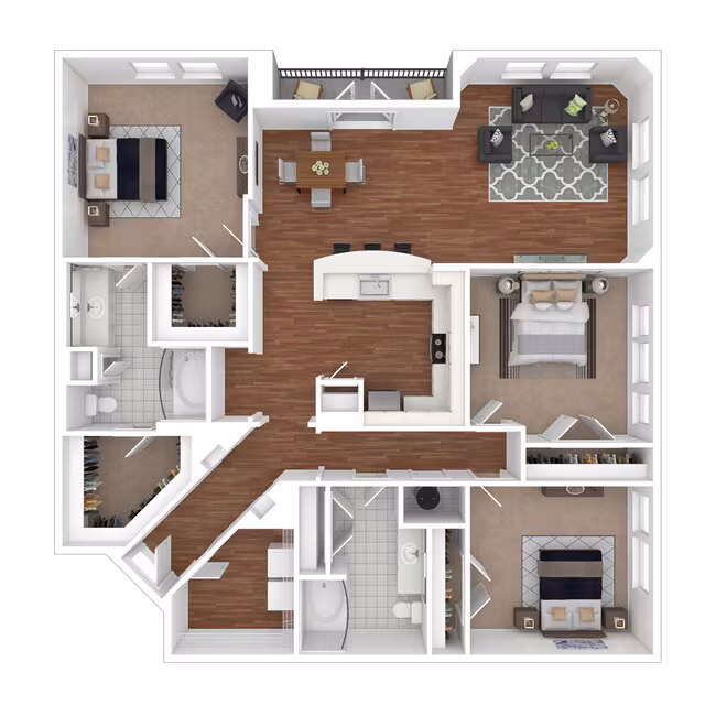C1 1319 floor plan