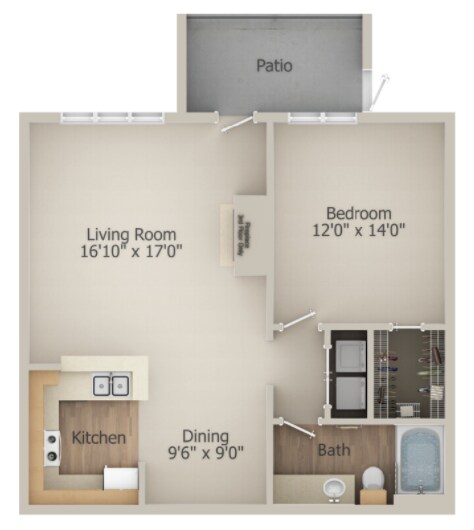 Unit 1235 1235 floor plan