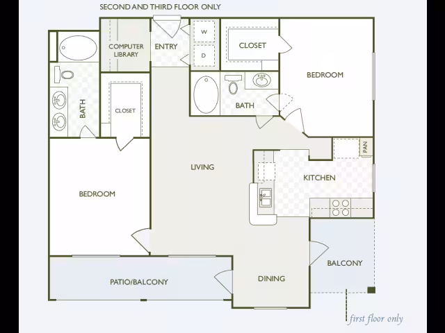 Unit 0411 2018 floor plan