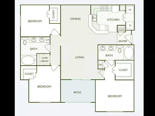 C1 1334 floor plan