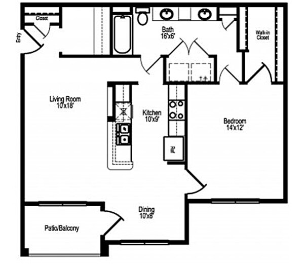 Estate Standard 6310 floor plan