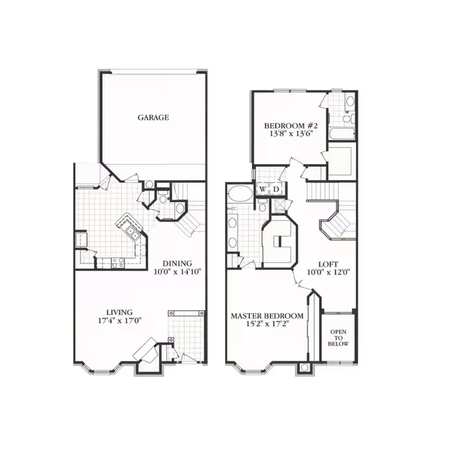 B floor plan