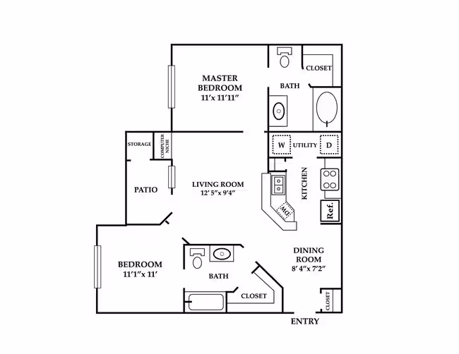 Unit 02-1015 floor plan
