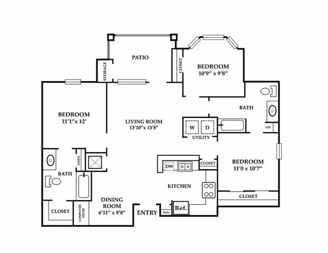 H1 02-1322 floor plan