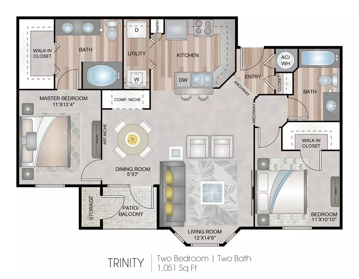 Dickinson 01-0931 floor plan