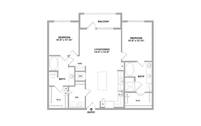 Unit 2124 2124 floor plan
