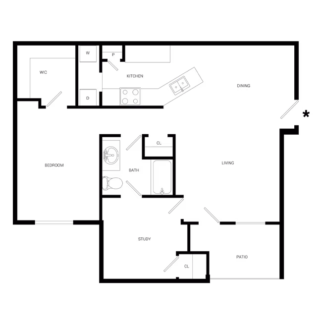 Basswood 0524 floor plan