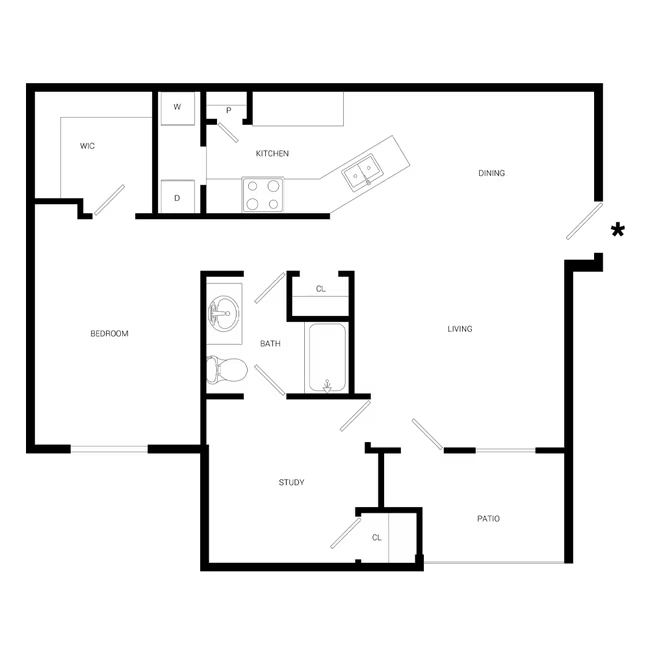 Basswood 0524 floor plan