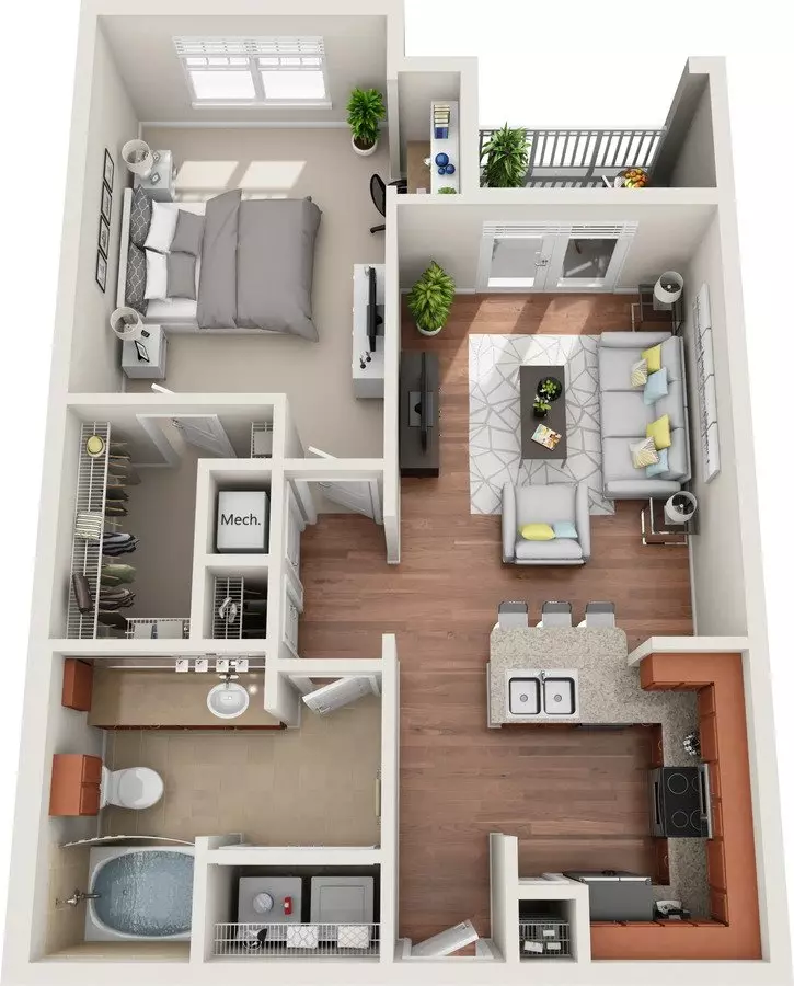 A1 0533 floor plan