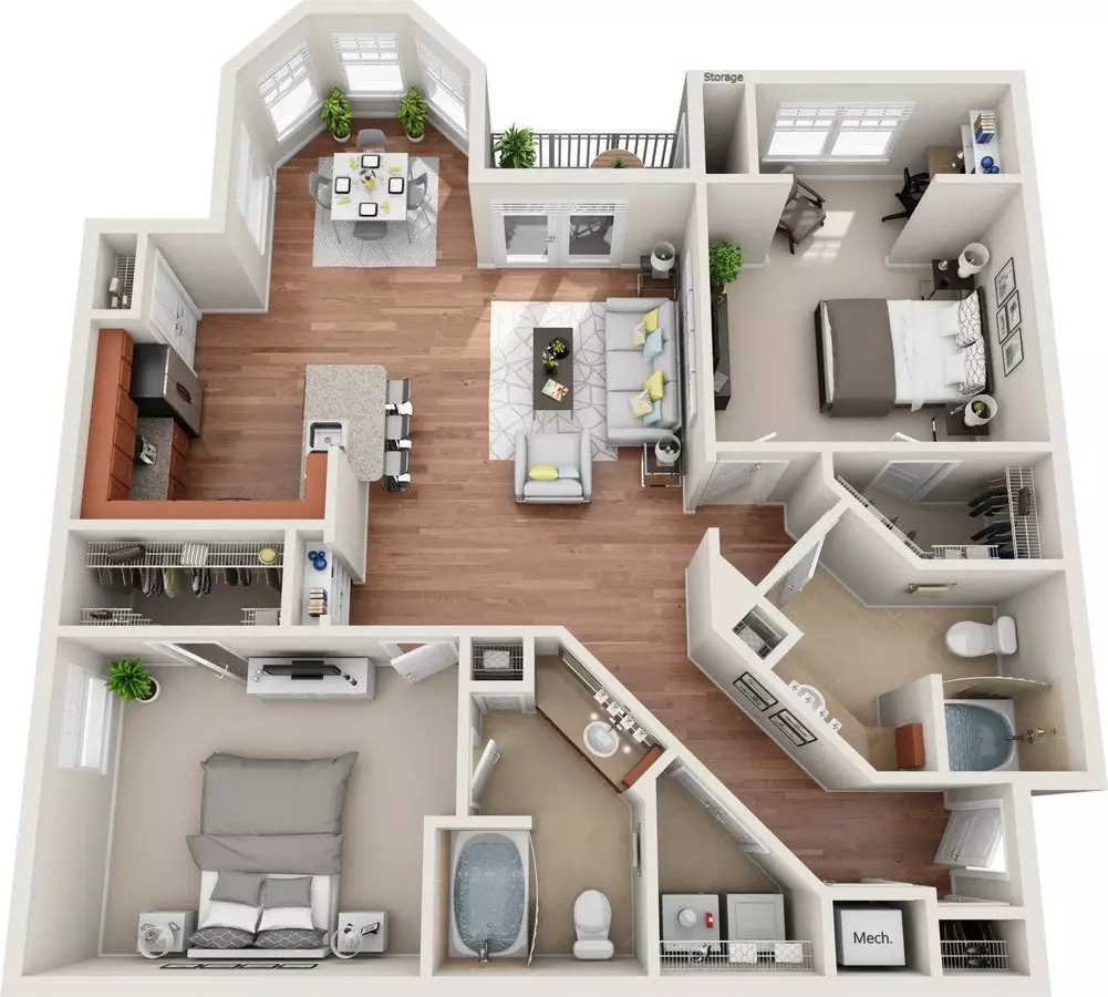 B2 0635 floor plan