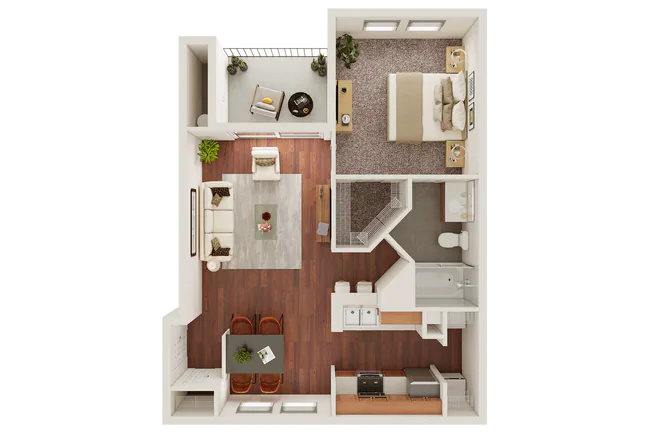 Unit 8-0813 floor plan