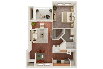 A1 7-0732 floor plan