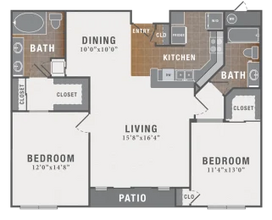B2 144 floor plan