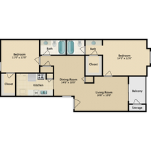 B3 207 floor plan
