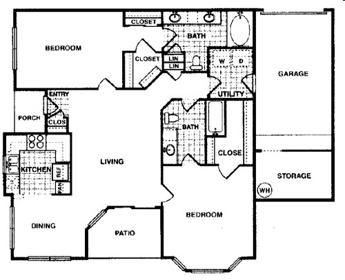 B2 11-1110 floor plan
