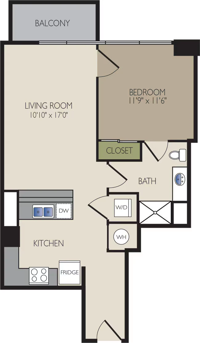 A3 1604N floor plan