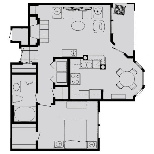 Unit 1139 1139 floor plan