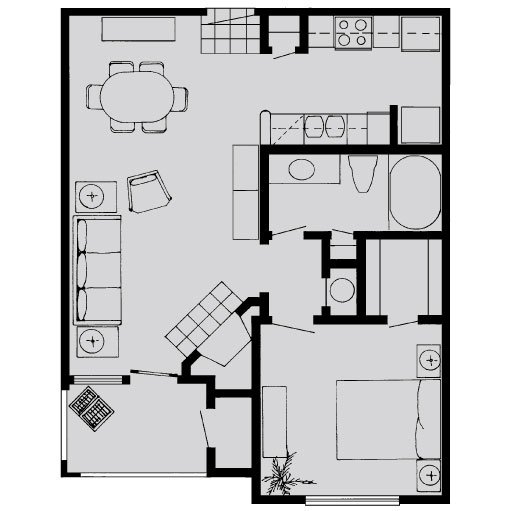 A 0507 floor plan