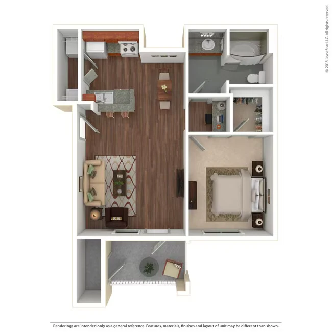 1B 04303 floor plan