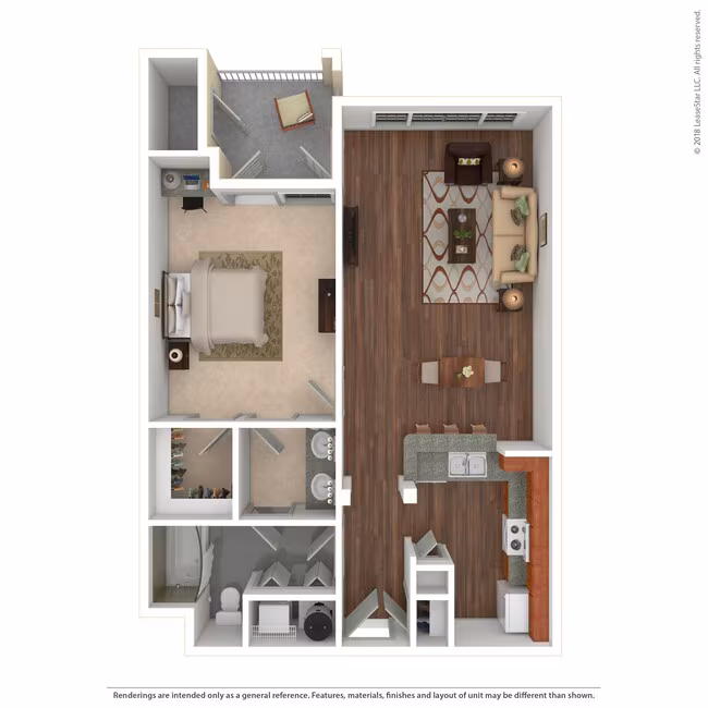 Unit 08304 floor plan