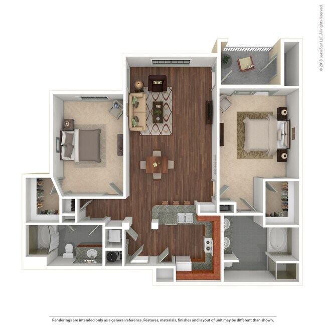 Unit 03305 floor plan