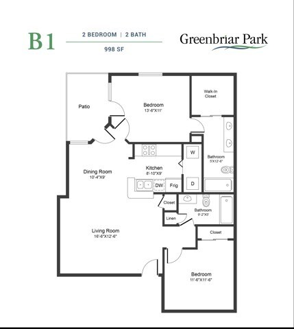 Unit 3002 floor plan