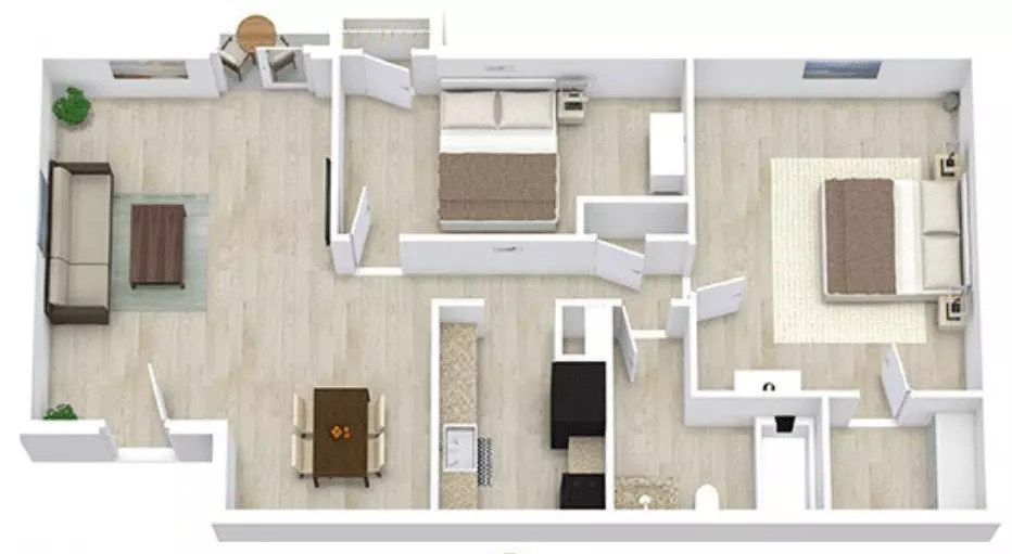 2x1 R 1302 floor plan