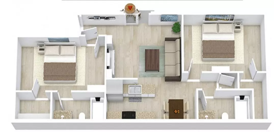 2x2 1802 floor plan