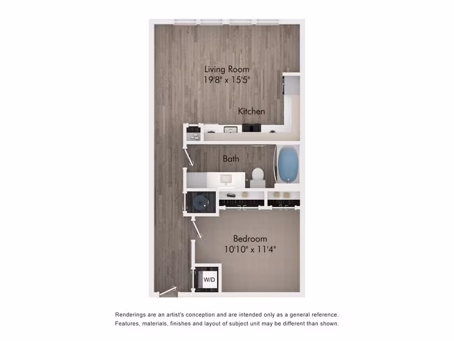 Unit 124 124 floor plan