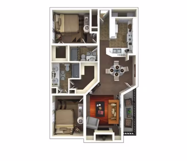 Unit 0522 floor plan