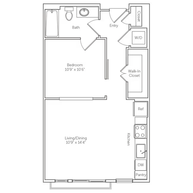 A1 435 floor plan