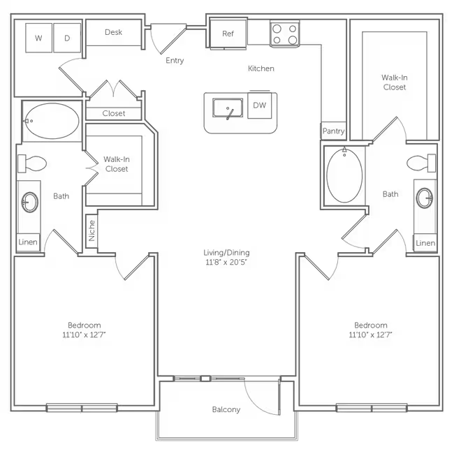 B1 521 floor plan