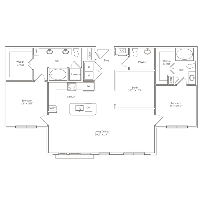 B2 340 floor plan