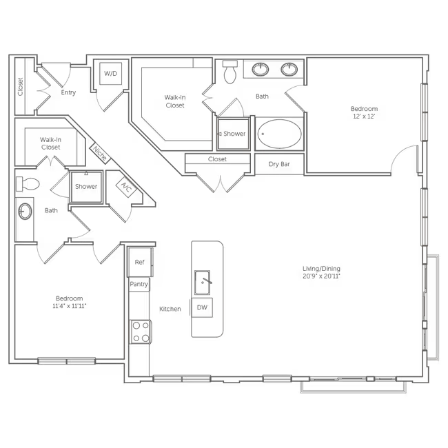 B5 223 floor plan