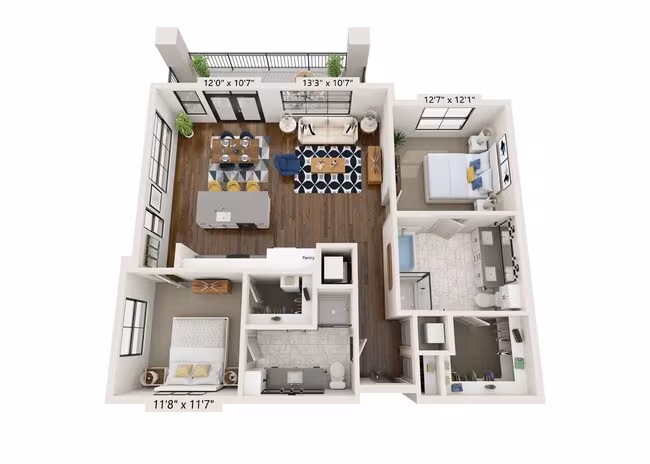 Unit 2202 2202 floor plan