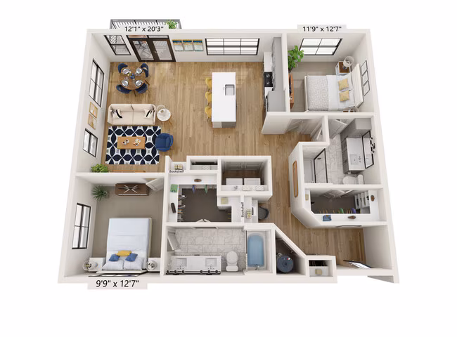 Unit 6306 6306 floor plan