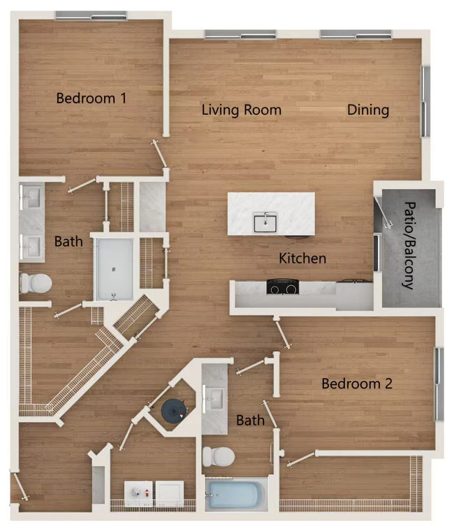 Unit 3308 3308 floor plan